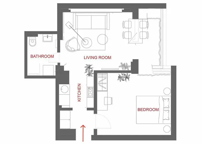 Lejlighed Beautiful - Location + Netflix